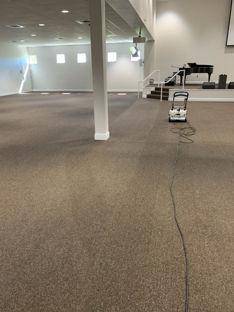 Grace Baptist Church after Mission Floor Care service